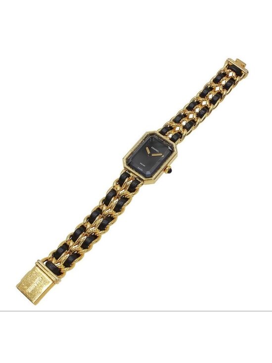 Chanel Premiere M Leather Chain Watch main image 8